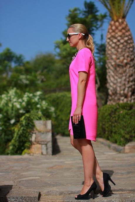 Pink summer dress