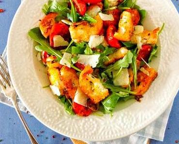Brotsalat aglio, olio e pepperoncino