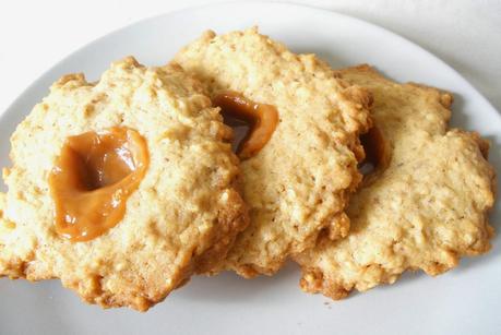 Haselnuss-Karamell-Cookies