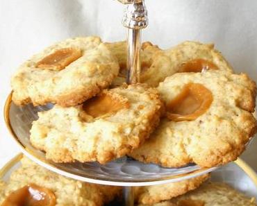 Haselnuss-Karamell-Cookies