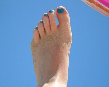 Seidig weiche Sommer-Füße mit Scholl