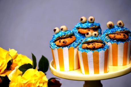 Schokoladige Monstermuffins mit hohem Niedlichkeitsfaktor