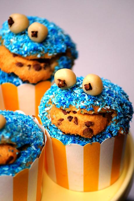 Schokoladige Monstermuffins mit hohem Niedlichkeitsfaktor