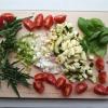 vegane Sauce Bolognese mit frischem Gemüse
