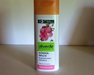 Im Test: Alverde Körpermilch Kakaobutter Hibiskus