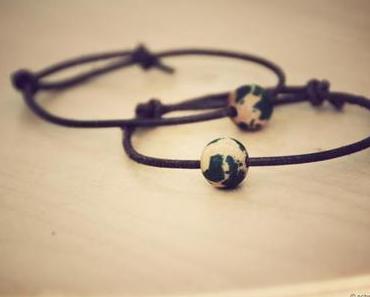 Weltenbummler-Globus-Armband