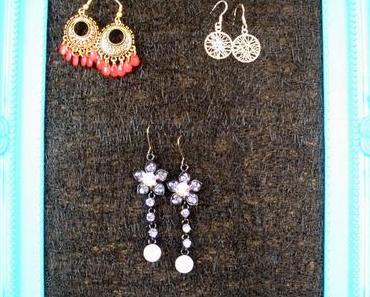 DIY Ohrringaufbewahrung