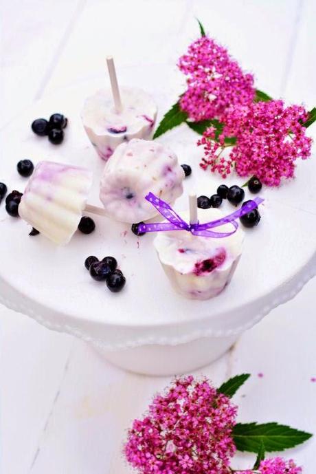 Blueberry Joghurt ice sticks und ein give away