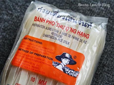 Breite Reisbandnudeln 10mm, banh pho thoung hang