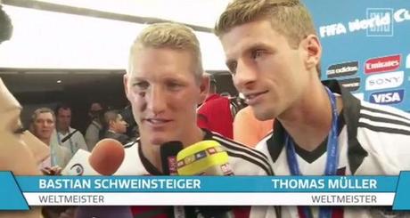 Thomas Müller nach dem Finale: Des interessiert mir alles net, der Scheissdreck