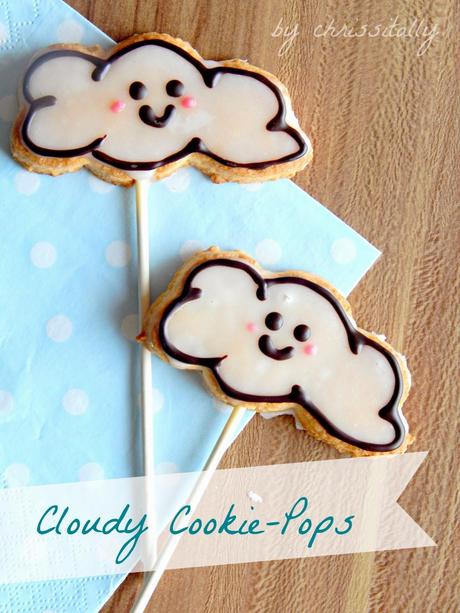 Wolken Cookie Pops / Cloudy Cookie Pops