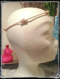 DIY Haarband/Halskette mit Eternity Knot