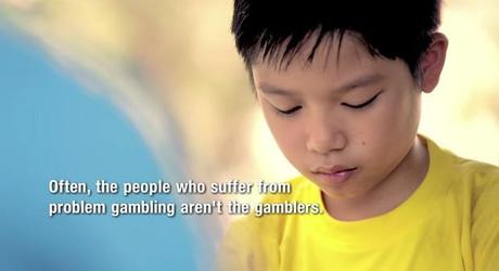 Kampagne gegen Spielsucht aus Singapur