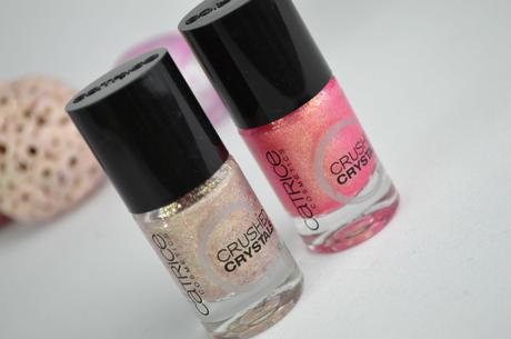 Catrice Crushed Crystals Oyster & Champagne und Call me Princess