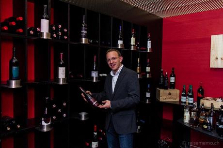 Weinschrank von Sommelier und Restaurantchef Christian Magner