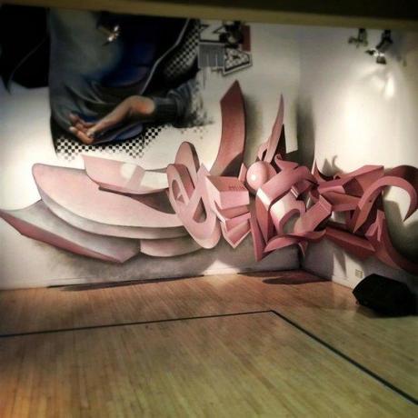 Graffitis in 3D Optik von Odeith