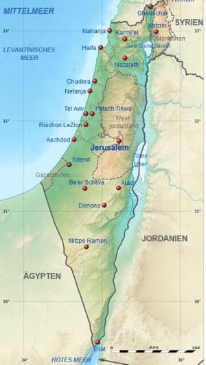 Israel-Map