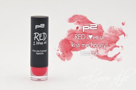 [New In] P2 Red I Love U Lipstick und Catrice Velvet Matt Eyeshadow!