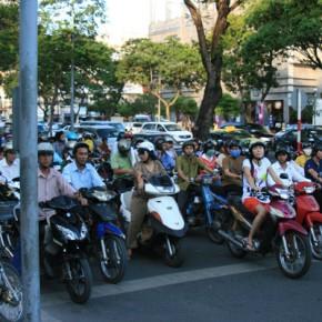 Mopeds, Mopeds, Mopeds! Das muss Saigon sein!