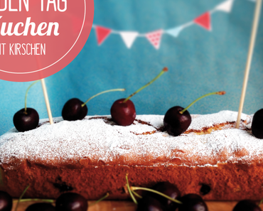 Jeden-Tag-Kuchen mit Kirschen