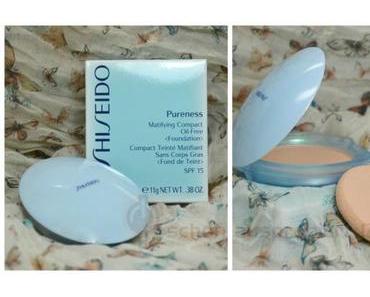 Meine Sommer Must Haves für den Teint: SHISEIDO Pureness Matifying Compact Puderfoundation & Oil Control Blotting Papers
