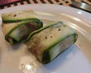 Zucchini-Schafskäse-Päckchen