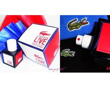 New Fragrance - " Lacoste L!VE " EDT Pour Homme + Gewinnspiel