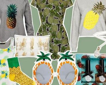 Freche Früchtchen: Ananas-Prints