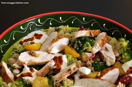Couscous Salat mit Hähnchen alla Jamie Oliver