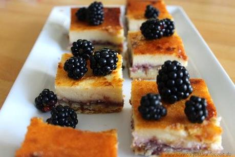 Berry Lemon Cheesecake Squares - LECKER Bakery