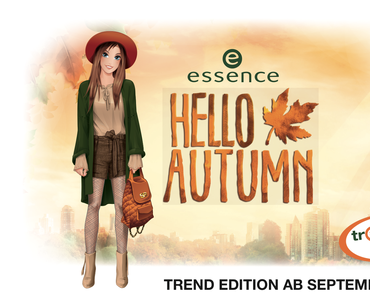 [Preview] essence "Hello Autumn" LE