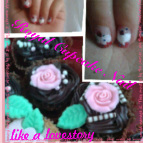 Royal Cupcake Nails ★☆
