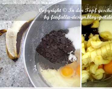 In den Topf geschaut * Bananen - Schoko - Kuchen a la Slow Cooker ...Banana - čokolade - torta