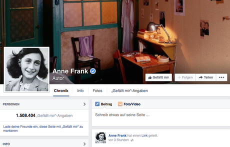 Anne Frank als Superstar der Erinnerungsgeschichte?