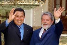 Hugo Chávez und Lula (©Carlosar, Agencia Brasil, Wikimedia Commons 2005)