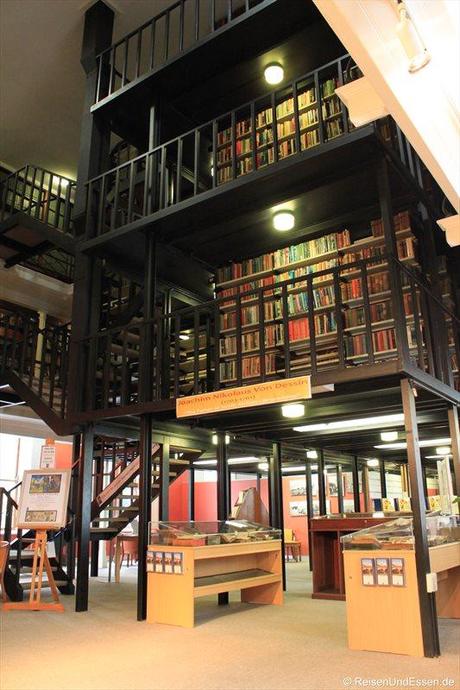 Blick in die Nationalbibliothek von Südafrika in Kapstadt