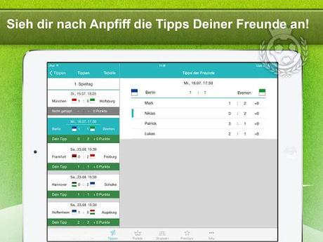 Tippspiel Für Freunde 2014/15 – Der Fußball in der ersten Bundesliga kann beginnen