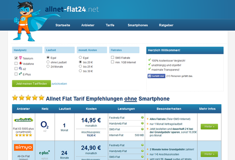 Allnet-Flat24 Sceenshot