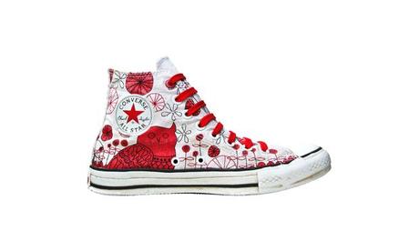 Converse Chucks Amy Ruppel Limited Red Edition Schuhe