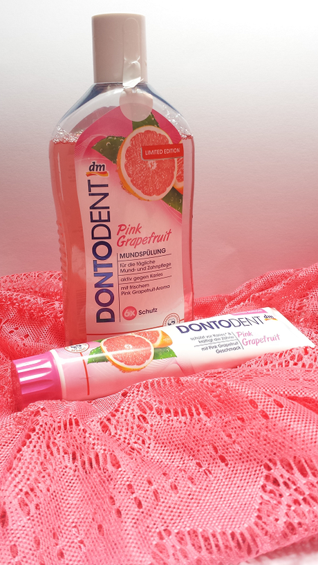 [NEU] Review: Limited Edition: Dontodent - Pink Grapefruit Zahnpasta & Mundwasser