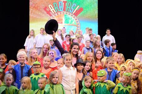 TV Star führte durch Kindermusical Farbtasia - Mariella Ahrens: Bühnenauftritt auf AIDA Kreuzfahrt