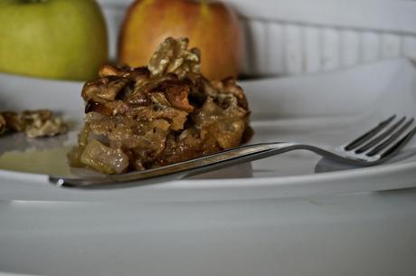 Apple Walnut Pie II Amerikanischer Apfel Walnusskuchen