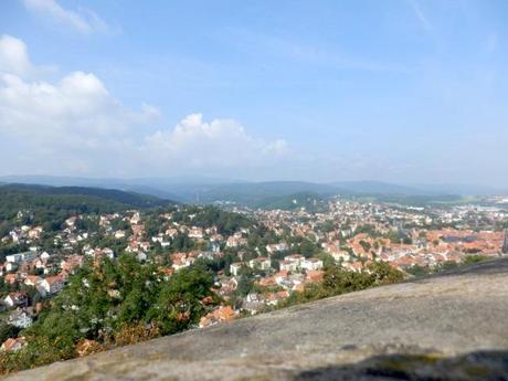 Aussicht vom Schloss Wernigerode