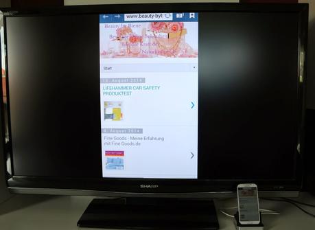 Hebron CleverDock Multimedia Hub von LEICKE . Dockingstation für Samsung Galaxy S4     -  Gastautorin