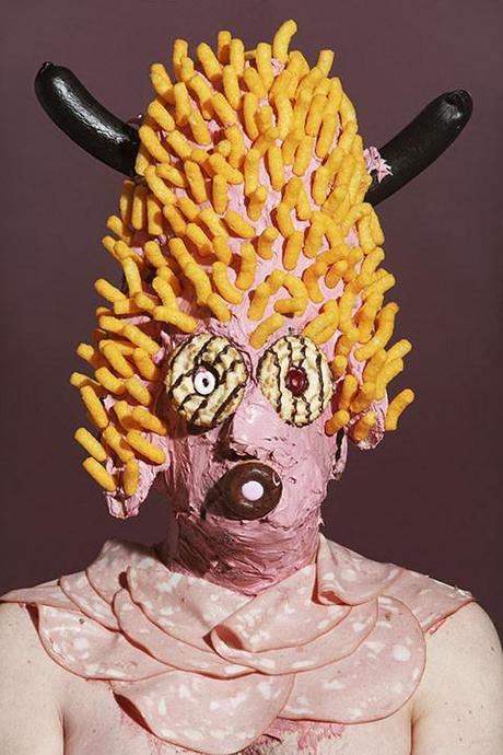 Junk Food Portraits: Schräges Fotoprojekt von James Ostrer