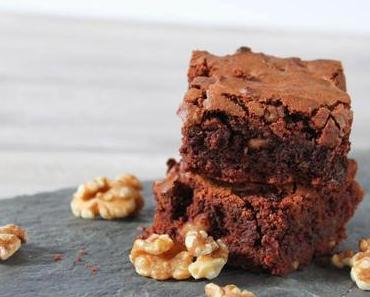 Rezept: Schoko-Brownies mit Walnüssen