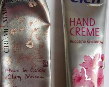 Review | L' Occitane Cherry Blossom und Cien Asiatische Kirschblüte | Handcremes im Vergleich