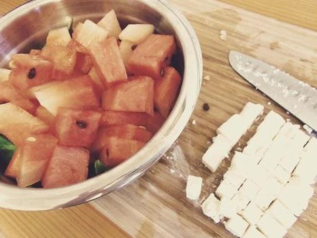 Melonen-Feta-Salat – ein fixer kulinarischer Sommerhit