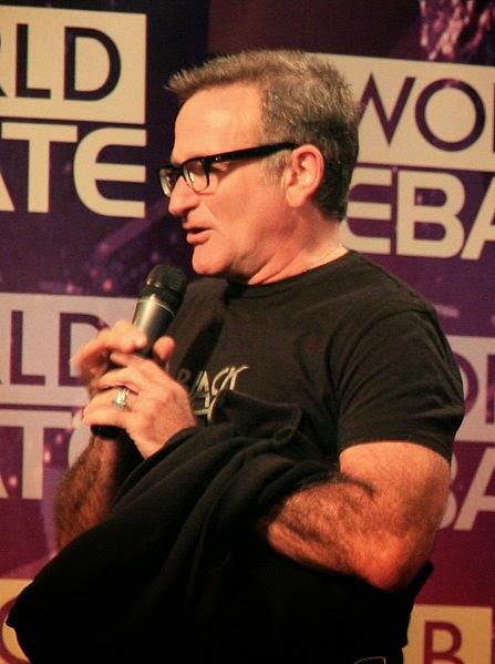 Robin Williams bei der BBC World Debatte 2008