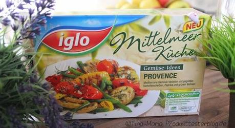 iglo Gemüse-Ideen Mittelmeer Küche „Provence“ auf Schweinefilet sous vide gegart auf einer Estragonrahmsoße